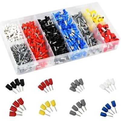 OEM 1200 Pices Cosses Electriques A Sertir, Embout De Cablage, Cosse Cble Lectrique, Cosse Sertir Kit Cosses Electrique Pour Voiture, Auto, Moto, Lectriciens - Publicité OEM 1200 Pices Cosses Electriques A Sertir, Embout De Cablage, Cosse Cble Lectrique, Cosse Sertir Kit Cosses Electrique Pour Voiture, Auto, Moto, Lectriciens - Publicité