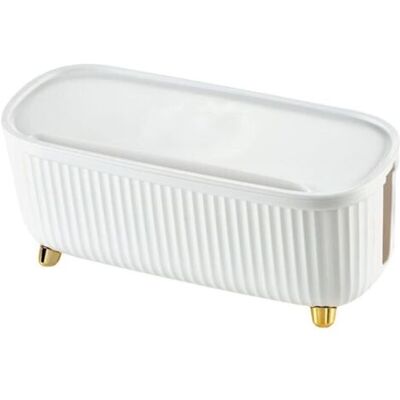 ABYSSE Boîte De Gestion Des Câbles Organisateur Pour Câbles Et Prises Boîte De Rangement Avec Couvercle Pour Chargeurs Et Multiprises - Publicité ABYSSE Boîte De Gestion Des Câbles Organisateur Pour Câbles Et Prises Boîte De Rangement Avec Couvercle Pour Chargeurs Et Multiprises - Publicité