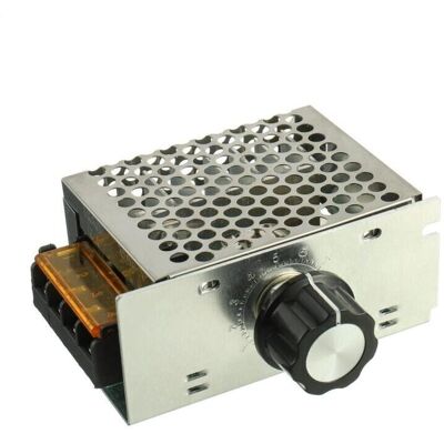 OEM 4000w Haute Puissance Scr Régulateur De Tension Électronique 220v Ac Moteur Régulateur De Vitesse Gradateur Thermostat - Publicité OEM 4000w Haute Puissance Scr Régulateur De Tension Électronique 220v Ac Moteur Régulateur De Vitesse Gradateur Thermostat - Publicité