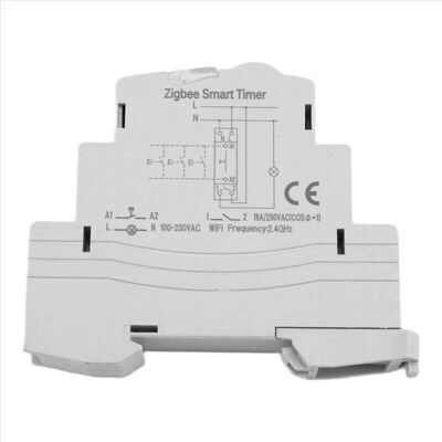 OEM Disjoncteur Tuya Smart Life Zigbee Rail Din 1p Unipolaire À Contact Sec Relais Temporisé Application Télécommande - Publicité OEM Disjoncteur Tuya Smart Life Zigbee Rail Din 1p Unipolaire À Contact Sec Relais Temporisé Application Télécommande - Publicité