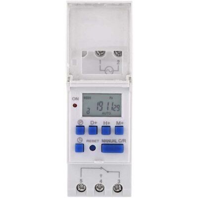 OEM Minuterie Programmable Numérique. Interrupteur Horaire Avec Affichage Lcd. 16 On & 16 Off (12v) - Publicité OEM Minuterie Programmable Numérique. Interrupteur Horaire Avec Affichage Lcd. 16 On & 16 Off (12v) - Publicité
