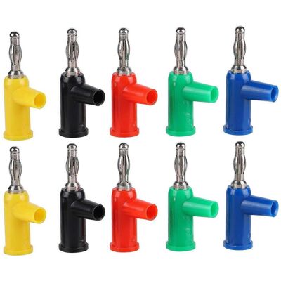MIXHOME Fiche Banane U31 De 4 Mm Pour Le Raccordement De Lampes Et De Haut-parleurs – Pratique Et Sans Condensation Pour Les Appareils Électriques - Publicité MIXHOME Fiche Banane U31 De 4 Mm Pour Le Raccordement De Lampes Et De Haut-parleurs – Pratique Et Sans Condensation Pour Les Appareils Électriques - Publicité