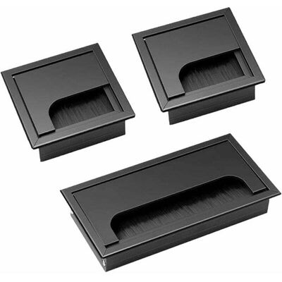 OEM Câble Passe Couvercle 3 Pièces Carrée Noir Passe Câbles Encastrables Bureau Cache Cable Bureau En Alliage D'Aluminium Sortie De Cable Passage De Cable 80 X 80 Mm 160 X 80 Mm,-crezuo - Publicité OEM Câble Passe Couvercle 3 Pièces Carrée Noir Passe Câbles Encastrables Bureau Cache Cable Bureau En Alliage D'Aluminium Sortie De Cable Passage De Cable 80 X 80 Mm 160 X 80 Mm,-crezuo - Publicité