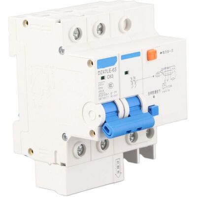 OEM Disjoncteur Différentiel Dz47le63 2p N C63 230 V 63 A 30 Ma - Publicité OEM Disjoncteur Différentiel Dz47le63 2p N C63 230 V 63 A 30 Ma - Publicité