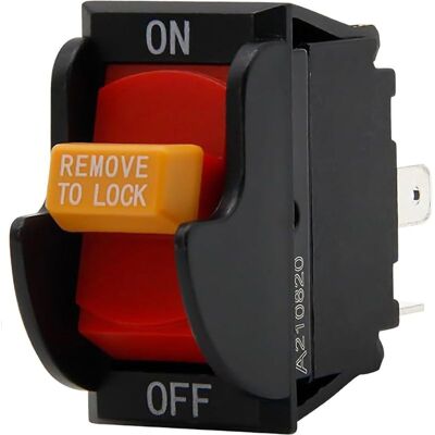 Vision Interrupteur Marche/arrêt À 2 Broches, Remplacement Pour Ryobi 46023 Delta/porter Cable 489105-00 438010170141, Pour Scies Circulaires À Table, Perceuses, Outils Électriques, Raboteuses, Scies À Ruban - Publicité Vision Interrupteur Marche/arrêt À 2 Broches, Remplacement Pour Ryobi 46023 Delta/porter Cable 489105-00 438010170141, Pour Scies Circulaires À Table, Perceuses, Outils Électriques, Raboteuses, Scies À Ruban - Publicité