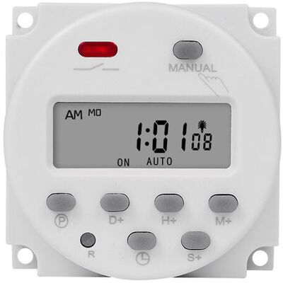 OEM 1pcs Cn101a Lcd Commutateur De Temps 12v 110v 220v Relais De Temps Réverbère Panneau D'Affichage Power Timer (220v) - Publicité OEM 1pcs Cn101a Lcd Commutateur De Temps 12v 110v 220v Relais De Temps Réverbère Panneau D'Affichage Power Timer (220v) - Publicité