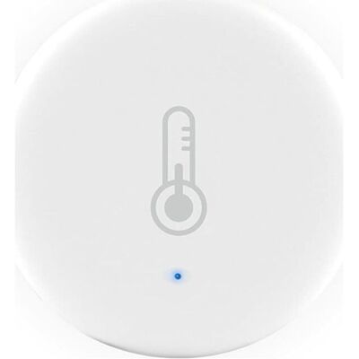 MOXIE Capteur De Température Et Humidité, App Tuya Et Smartlife, Petit Et Rond - Publicité MOXIE Capteur De Température Et Humidité, App Tuya Et Smartlife, Petit Et Rond - Publicité