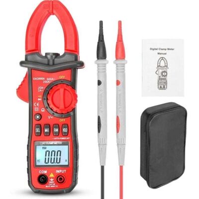 OEM Pince Ampèremétrique Numérique Ac/dc 600a T-rms 6000 Comptes, Ampèremètre, Testeur De Tension Automatique, Mesure La Tension, Température, Capacité, Résistance, Continuité, Fréquence,ua2008a - Publicité OEM Pince Ampèremétrique Numérique Ac/dc 600a T-rms 6000 Comptes, Ampèremètre, Testeur De Tension Automatique, Mesure La Tension, Température, Capacité, Résistance, Continuité, Fréquence,ua2008a - Publicité