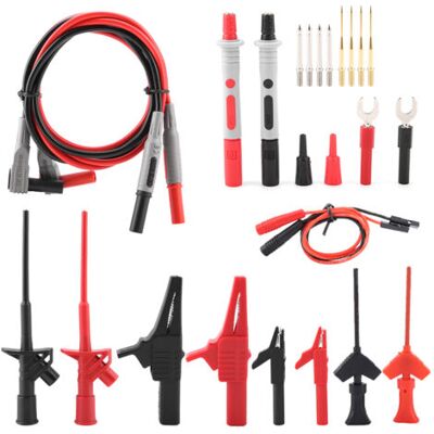 ABYSSE Kit De 24 Sondes De Test Remplaçables Pour Multimètre Multifonction P1300e - Publicité ABYSSE Kit De 24 Sondes De Test Remplaçables Pour Multimètre Multifonction P1300e - Publicité