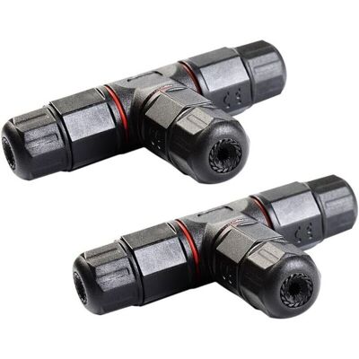 OEM Boîtes De Jonction Electrique Étanche Ip68 3 Voies Connecteur De Câble Boîtier Électrique Extérieur 2 Pièces - Publicité OEM Boîtes De Jonction Electrique Étanche Ip68 3 Voies Connecteur De Câble Boîtier Électrique Extérieur 2 Pièces - Publicité