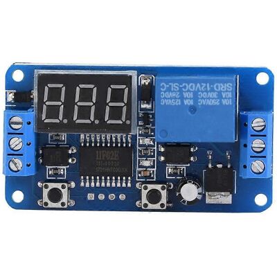 MIXHOME Module De Commande D'Automatisation Plc Avec Affichage Led, Relais Temporisé Numérique (12 V) - Publicité MIXHOME Module De Commande D'Automatisation Plc Avec Affichage Led, Relais Temporisé Numérique (12 V) - Publicité