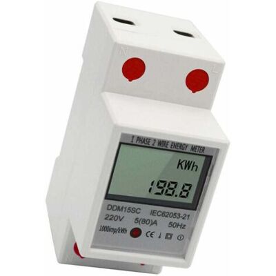 OEM Compteur D'Énergie Électrique, Moniteur De Consommation D'Énergie, 5-80a 220v 50hz - Publicité OEM Compteur D'Énergie Électrique, Moniteur De Consommation D'Énergie, 5-80a 220v 50hz - Publicité