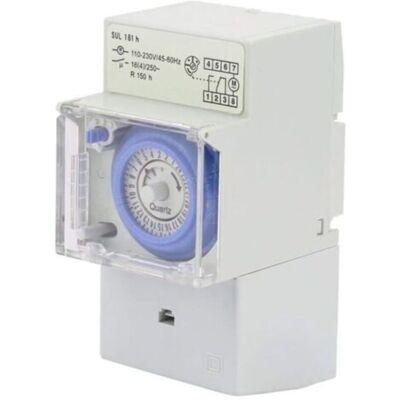 OEM Horloge Modulaire, 110-230v Sul181h Interrupteur À Minuterie, Horloge Modulaire Pour Chauffe Eau, Minuterie Mécanique Étanche Programmable 24h, Pour Éclairage Équipement Électrique De Domestique - Publicité OEM Horloge Modulaire, 110-230v Sul181h Interrupteur À Minuterie, Horloge Modulaire Pour Chauffe Eau, Minuterie Mécanique Étanche Programmable 24h, Pour Éclairage Équipement Électrique De Domestique - Publicité