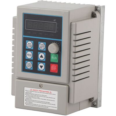 OEM Jeffergarden Contrleur De Vitesse Vfd D'Entranement À Fréquence Variable 220vac Pour Moteur À Courant Alternatif Monophasé 0.45kw-dou - Publicité OEM Jeffergarden Contrleur De Vitesse Vfd D'Entranement À Fréquence Variable 220vac Pour Moteur À Courant Alternatif Monophasé 0.45kw-dou - Publicité