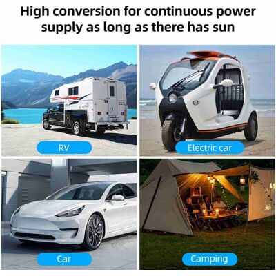 OEM Kit De Panneau Solaire En Silicium Monocristallin Ip028 20 W, Protection Contre L'Inversion De Polarité/protection Contre Les Surcharges/yacht/bateau/maison/jardin/échafaudage/chargeur De Batterie Agr - Publicité OEM Kit De Panneau Solaire En Silicium Monocristallin Ip028 20 W, Protection Contre L'Inversion De Polarité/protection Contre Les Surcharges/yacht/bateau/maison/jardin/échafaudage/chargeur De Batterie Agr - Publicité