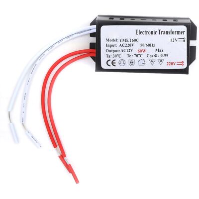 OEM – Transformateur Électronique 220v À 12v – Puissance 60w – Tension De Sortie Stable – Installation Facile Pour Lampes Halogènes-crezuo - Publicité OEM – Transformateur Électronique 220v À 12v – Puissance 60w – Tension De Sortie Stable – Installation Facile Pour Lampes Halogènes-crezuo - Publicité