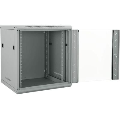 DESIGN IN Armoire Réseau Avec Stockage Gris 53 X 60 X 60 Cm Acier - Publicité DESIGN IN Armoire Réseau Avec Stockage Gris 53 X 60 X 60 Cm Acier - Publicité