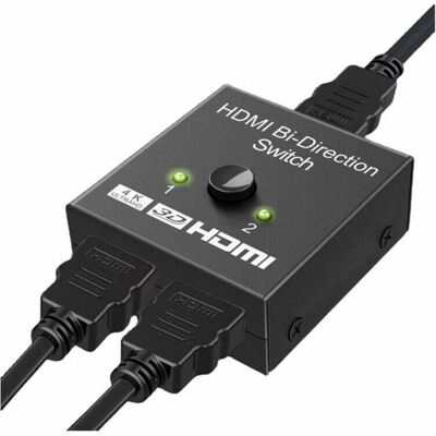 OEM Commutateur Hdmi Bidirectionnel En Aluminium Avec Prise En Charge 4k 60hz. Capable De 1 Entrée Et 2 Sorties. Ou 2 Entrées Et 1 Sortie Prend En Charge Les Résolutions 4k. 3d Et 1080p. H - Publicité OEM Commutateur Hdmi Bidirectionnel En Aluminium Avec Prise En Charge 4k 60hz. Capable De 1 Entrée Et 2 Sorties. Ou 2 Entrées Et 1 Sortie Prend En Charge Les Résolutions 4k. 3d Et 1080p. H - Publicité