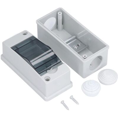 OEM Étanche Din Boîtes Jonction Distribution, Coffret Ip65 Mcb Couvercle Transparent Protection Disjoncteur Electrique Exterieur Boîtier Rail Mural Intérieur Communication Jardin Espaces Conforme-dou - Publicité OEM Étanche Din Boîtes Jonction Distribution, Coffret Ip65 Mcb Couvercle Transparent Protection Disjoncteur Electrique Exterieur Boîtier Rail Mural Intérieur Communication Jardin Espaces Conforme-dou - Publicité