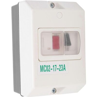 MIXHOME Interrupteur De Protection Moteur Mc02-17-23a 50/60 Hz Abs Étanche 220/380 V - Publicité MIXHOME Interrupteur De Protection Moteur Mc02-17-23a 50/60 Hz Abs Étanche 220/380 V - Publicité