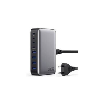 OEM Chargeur Rapide Usb-c 200 W Avec Technologie Gan Iii, Multiprise 8 Ports Pd Qc Pps, Compatible Avec Les Adaptateurs 65 W - Publicité OEM Chargeur Rapide Usb-c 200 W Avec Technologie Gan Iii, Multiprise 8 Ports Pd Qc Pps, Compatible Avec Les Adaptateurs 65 W - Publicité