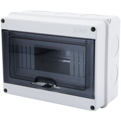 OEM Royaluxe-coffret Electrique Etanche Exterieur, Ip65 8 Modules Ableaux À Disjoncteurs Électriques Boitier, Etanche Electrique Exterieur, Boitier De Jonction Pour Utilisation À L'Extérieur - Publicité OEM Royaluxe-coffret Electrique Etanche Exterieur, Ip65 8 Modules Ableaux À Disjoncteurs Électriques Boitier, Etanche Electrique Exterieur, Boitier De Jonction Pour Utilisation À L'Extérieur - Publicité