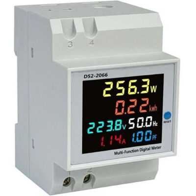 ABYSSE Compteur D'Énergie Numérique Ac40-300 V 100 A - Compteur De Courant Alternatif Calibré Kwh - Ampèremètre - Voltmètre - Compteur Intermédiaire - Courant Din - Type Ct 56vingt - Publicité ABYSSE Compteur D'Énergie Numérique Ac40-300 V 100 A - Compteur De Courant Alternatif Calibré Kwh - Ampèremètre - Voltmètre - Compteur Intermédiaire - Courant Din - Type Ct 56vingt - Publicité