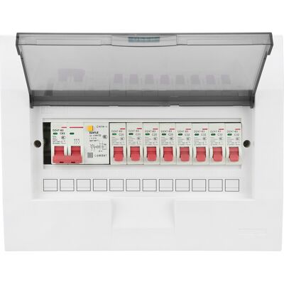 WEYTOLL Boîte De Distribution Éclairage Intérieur Dissimulé 8 Voies 2p Interrupteur De Protection Contre Les Fuites 63a 230/400v - Publicité WEYTOLL Boîte De Distribution Éclairage Intérieur Dissimulé 8 Voies 2p Interrupteur De Protection Contre Les Fuites 63a 230/400v - Publicité