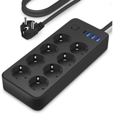 OEM Carte Enfichable Européenne, 8 Prises, Dont Port Ubs, Prise Intelligente, Barrette De Branchement Pour Bureau À Domicile Et Barrette De Glissement-crezuo - Publicité OEM Carte Enfichable Européenne, 8 Prises, Dont Port Ubs, Prise Intelligente, Barrette De Branchement Pour Bureau À Domicile Et Barrette De Glissement-crezuo - Publicité