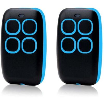 ABYSSE Télécommande Universelle 2 Pièces 4 En 1 Pour Portails Et Garages – Télécommande Multi-fréquence Rolling Code 280 À 868 Mhz, Programmateur Auto-apprenant Avec Liste De Compatibilité - Publicité ABYSSE Télécommande Universelle 2 Pièces 4 En 1 Pour Portails Et Garages – Télécommande Multi-fréquence Rolling Code 280 À 868 Mhz, Programmateur Auto-apprenant Avec Liste De Compatibilité - Publicité