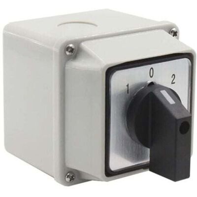 OEM Lw26-20/2 Inverseur De Source Universel Avec Boîtier De Montage - 380 V. 20 A - Sélecteur Universel À Came Rotative Inhhub - Publicité OEM Lw26-20/2 Inverseur De Source Universel Avec Boîtier De Montage - 380 V. 20 A - Sélecteur Universel À Came Rotative Inhhub - Publicité