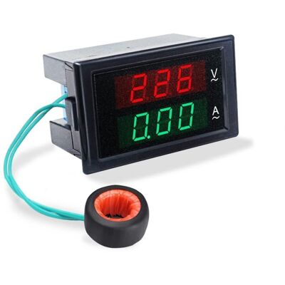 OEM Voltmètre Ampèremètre Numérique Ac 80-300v 0-100a Multimètre 2 En 1 Avec Transformateur De Courant - Publicité OEM Voltmètre Ampèremètre Numérique Ac 80-300v 0-100a Multimètre 2 En 1 Avec Transformateur De Courant - Publicité