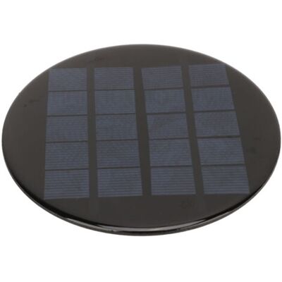 OEM Mini Panneau Solaire Rond 1,1 W 5 V 120 Mm, Batterie Rechargeable 3,7 V, Petit Module De Cellule Solaire En Silicium Polycristallin - Publicité OEM Mini Panneau Solaire Rond 1,1 W 5 V 120 Mm, Batterie Rechargeable 3,7 V, Petit Module De Cellule Solaire En Silicium Polycristallin - Publicité