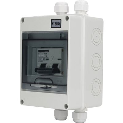 LBVIE Disjoncteur Miniature Cc 2p 125a Ip65 Étanche Pour Système Photovoltaïque Solaire 1000v - Publicité LBVIE Disjoncteur Miniature Cc 2p 125a Ip65 Étanche Pour Système Photovoltaïque Solaire 1000v - Publicité