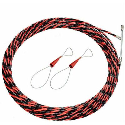 OEM Aiguille Électricien De 50m - Tire-fil Électrique De 5mm De Diamètre - Aiguille De Tirage Rétractable Pour Câbles Et Rallonges Électriques-crezuo - Publicité OEM Aiguille Électricien De 50m - Tire-fil Électrique De 5mm De Diamètre - Aiguille De Tirage Rétractable Pour Câbles Et Rallonges Électriques-crezuo - Publicité