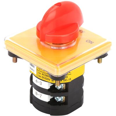 WEYTOLL Sélecteur De Commutateur De Changement De Came Rotatif Marche/arrêt Ac 380v 25a Jyw29b-25/2 D2004 - Publicité WEYTOLL Sélecteur De Commutateur De Changement De Came Rotatif Marche/arrêt Ac 380v 25a Jyw29b-25/2 D2004 - Publicité
