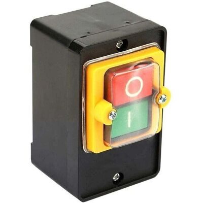 OEM Ulisem Interrupteur À Bouton-poussoir De Démarrage/arrêt Du Moteur Ac220 V/380 V 10 A, Étanche, Marche/arrêt, Deux Boutons Avec Support Pour Boîte À Poussière - Publicité OEM Ulisem Interrupteur À Bouton-poussoir De Démarrage/arrêt Du Moteur Ac220 V/380 V 10 A, Étanche, Marche/arrêt, Deux Boutons Avec Support Pour Boîte À Poussière - Publicité
