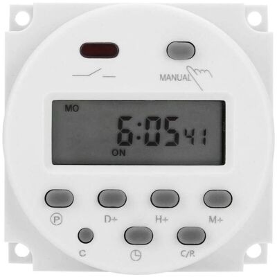 Andiamo Minuterie Numérique 12v – Programmation Hebdomadaire Jusqu'à 168h – Écran Lcd Étanche – Sortie 16a Pour Contrôle Précis - Publicité Andiamo Minuterie Numérique 12v – Programmation Hebdomadaire Jusqu'à 168h – Écran Lcd Étanche – Sortie 16a Pour Contrôle Précis - Publicité