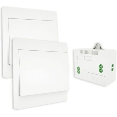 OEM Rf433 Interrupteur Sans Fil, Sans Pile, Télécommande Murale Va Et Vient, Interrupteur Mural Auto Alimenté, Sans Câblage, Émetteur Pour Panneau Mural (kit À 2 Voies), Intérieur Extérieur Ét - Publicité OEM Rf433 Interrupteur Sans Fil, Sans Pile, Télécommande Murale Va Et Vient, Interrupteur Mural Auto Alimenté, Sans Câblage, Émetteur Pour Panneau Mural (kit À 2 Voies), Intérieur Extérieur Ét - Publicité