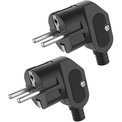 Generic 2 Pièces Prise Electrique, Prise Européenne Ip20 250v (16a), Prise Schuko Fiche Contact De Terre Pour Usage Intérieur Noir - Publicité Generic 2 Pièces Prise Electrique, Prise Européenne Ip20 250v (16a), Prise Schuko Fiche Contact De Terre Pour Usage Intérieur Noir - Publicité