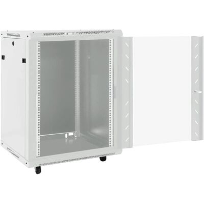 Maison Exclusive - Coffret De Réseau Avec Pieds Pivotants 15u 19" Ip20 60x45x86 Cm - Publicité Maison Exclusive - Coffret De Réseau Avec Pieds Pivotants 15u 19" Ip20 60x45x86 Cm - Publicité