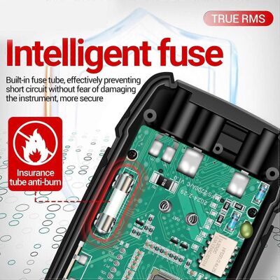 FLAMMKRAFT Multimètre Numérique Intelligent Aneng M117, 4000 Points, Mesureur De Tension Et De Courant Ac/dc, Multifonction Professionnel - Publicité FLAMMKRAFT Multimètre Numérique Intelligent Aneng M117, 4000 Points, Mesureur De Tension Et De Courant Ac/dc, Multifonction Professionnel - Publicité
