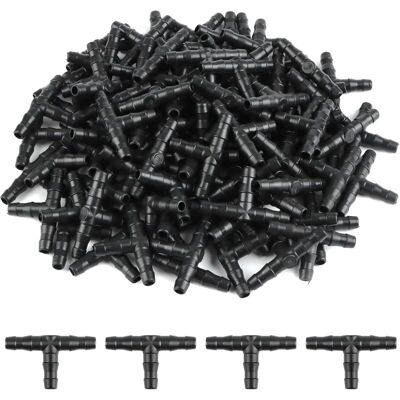 Oem – Lot De 100 Tee Raccords En Plastique 4/7 Mm – Connecteurs Pour Irrigation Goutte À Goutte – Installation Facile Et Durable – Pour Systèmes D'Arrosage - Publicité Oem – Lot De 100 Tee Raccords En Plastique 4/7 Mm – Connecteurs Pour Irrigation Goutte À Goutte – Installation Facile Et Durable – Pour Systèmes D'Arrosage - Publicité