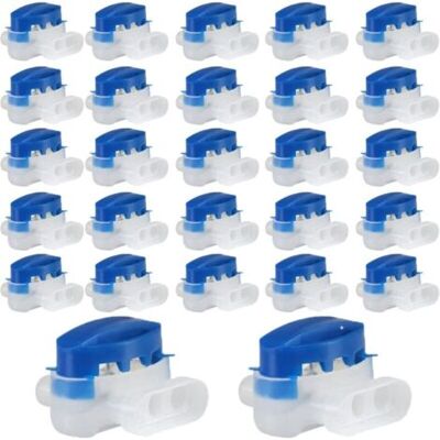 ABYSSE 40 Pcs Connecteurs Cable Robot Tondeuse Remplis De Gel Résine Original, Connecteurs Étanche 314 Pour Connecteurs Robot Tondeuse Automower- Étanches, Sûrs, Dénudage Inutile - Publicité ABYSSE 40 Pcs Connecteurs Cable Robot Tondeuse Remplis De Gel Résine Original, Connecteurs Étanche 314 Pour Connecteurs Robot Tondeuse Automower- Étanches, Sûrs, Dénudage Inutile - Publicité