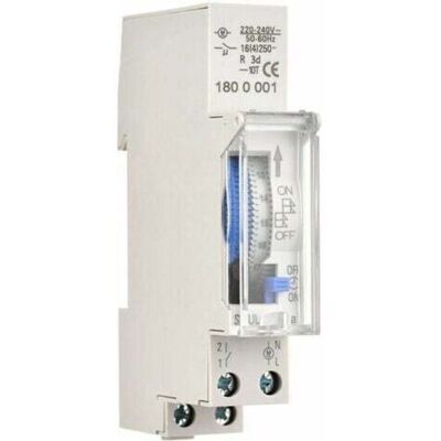 OEM Minuterie Mécanique De 24 Heures Minuterie Minimale De 15 Minutes Montage Sur Rail Batterie Intégrée, Sul180a Ac220-240v Gris - Sul180a Ac220-240v Gris Aiperq-crezuo - Publicité OEM Minuterie Mécanique De 24 Heures Minuterie Minimale De 15 Minutes Montage Sur Rail Batterie Intégrée, Sul180a Ac220-240v Gris - Sul180a Ac220-240v Gris Aiperq-crezuo - Publicité