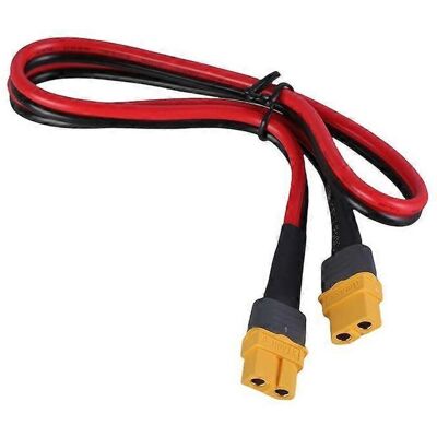 FLAMMKRAFT Câble Adaptateur Xt60 Femelle Vers Xt60 Femelle, Fil Silicone 12awg Pour Batterie Lipo - Publicité FLAMMKRAFT Câble Adaptateur Xt60 Femelle Vers Xt60 Femelle, Fil Silicone 12awg Pour Batterie Lipo - Publicité
