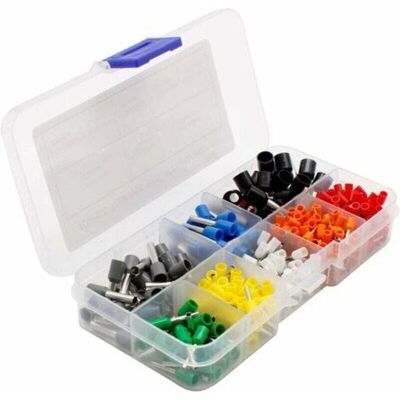 Scotch Embout De Cablage, 400 Pcs 0.5-6mm2 Assortiment D'Embouts De Cable, 8 Taillesembouts De Cable Pour Les Électriciens Meubles Armoires De Distribution Électrique Botiers De Distribution - Publicité Scotch Embout De Cablage, 400 Pcs 0.5-6mm2 Assortiment D'Embouts De Cable, 8 Taillesembouts De Cable Pour Les Électriciens Meubles Armoires De Distribution Électrique Botiers De Distribution - Publicité
