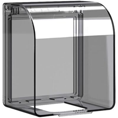 OEM Couvercle Étanche Pour Prises De Courant De Type 86 (869275 Mm), Couvercle Étanche, Cache-prise, Cache-interrupteur Pour Salle De Bain Et Cuisine (version Plus Haute, Noire Transparente) - Publicité OEM Couvercle Étanche Pour Prises De Courant De Type 86 (869275 Mm), Couvercle Étanche, Cache-prise, Cache-interrupteur Pour Salle De Bain Et Cuisine (version Plus Haute, Noire Transparente) - Publicité