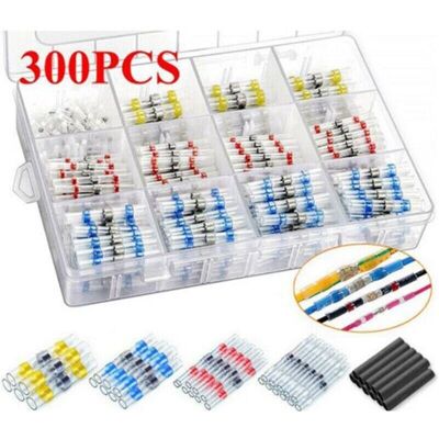 Scotch 1 Jeu De Cosses Thermorétractables, Assortiment De Connecteurs Bout À Bout Isolés À Bague De Soudure Étanche 300 Pièces Blanches 25 Rouges 35 Bleues 30 Jaunes 10 Tubes 200, - Publicité Scotch 1 Jeu De Cosses Thermorétractables, Assortiment De Connecteurs Bout À Bout Isolés À Bague De Soudure Étanche 300 Pièces Blanches 25 Rouges 35 Bleues 30 Jaunes 10 Tubes 200, - Publicité