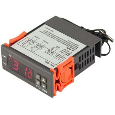 ABYSSE Stc-1000 Regulateur De Temperature Numérique Avec Étanche Sonde 220v, Thermostat Double Relai, Refroidissement Et Chauffage - Publicité ABYSSE Stc-1000 Regulateur De Temperature Numérique Avec Étanche Sonde 220v, Thermostat Double Relai, Refroidissement Et Chauffage - Publicité